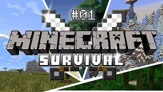 Lets start a new journey I minecraft #1 ⛏️🌾⚒️🍃