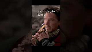 If Zack Snyder Edited Doctor strange vs thanos part 2