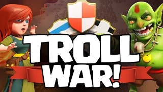 Clash of Clans ♦ TROLL War! ♦ CoC ♦