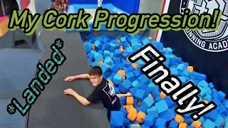 Learned My Dream Trick! | Cork Screw Progression 1 Day!