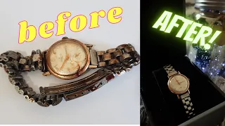 Restoration old watch | Rusty Movement - Severely Water Damaged