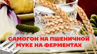 Брага на пшеничной муке с ферментами. ЭТО ЛЕГКО! Самогон