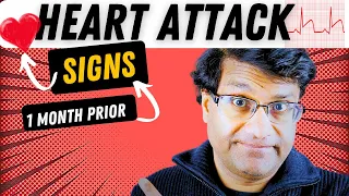 8 Signs to WATCH FOR... a month before a HEART attack!