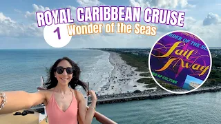 Royal Caribbean | Western Caribbean Cruise | Wonder of the Seas | Embarkation | Room & Ship Tour