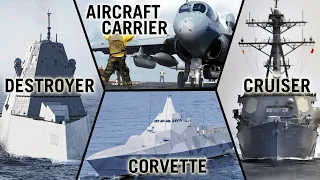 Explaining Every Type of Warship