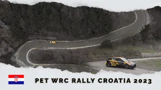 PET WRC RALLY CROATIA 2023 GEORG LINNAMÄE - JAMES MORGAN