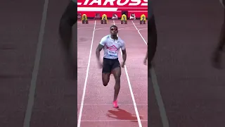 Fred with the streeeaak 🔥😎🫡#DiamondLeague 💎 #athletics #track #sprinting #shorts