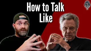 How to Talk Like CHRISTOPHER WALKEN | Voice Tutorial