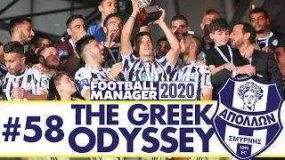 BACK TO BACK CHAMPIONS? | Part 58 | THE GREEK ODYSSEY FM20 | Football Manager 2020