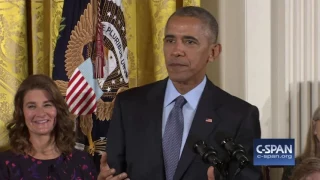 CLIPS: Presidential Medal of Freedom Ceremony (C-SPAN)