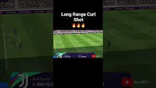 PES 2021 Mobile Long Range Curl Shot Part 1 #shorts #efootball #pes