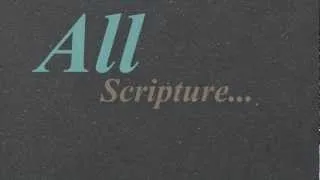 All Scripture Is God-breathed/2 Timothy 3:16