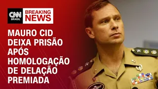 Mauro Cid deixa prisão após homologação de delação premiada | BREAKING NEWS