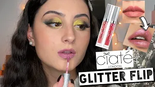 GLITTER TRANSFORMING LIQUID LIPSTICK | Ciaté Glitter Flip | Perfect Holiday Lip Product?