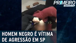 Homem negro é agredido por agentes do metrô de São Paulo | Primeiro Impacto (21/10/21)