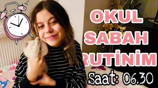 OKUL SABAH RUTİNİM || Okula Benimle Hazırlan. Tuana Zeybek