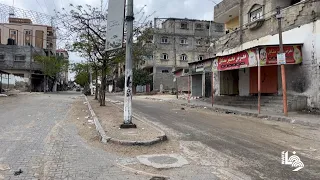 شوارع مهجورة ومتاجر مغلقة في "مدينة الأشباح" رفح
