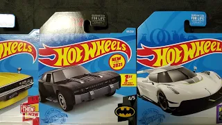 2020 Koenigsegg Jesko, DC Comics Batmobile & Nissan Skyline 2000 GT-R - 2021 Hot Wheels Mainline /HW