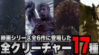 【バイオハザード】映画シリーズ全６作に登場した全クリーチャー解説