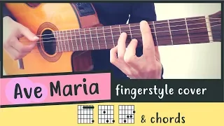 AVE MARIA -  Guitar Cover // Fingerstyle // Chords