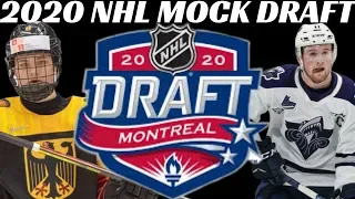 NHL Draft Lottery Simulation + 2020 NHL Mock Draft Top 10