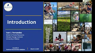 Maine Climate Council Meeting: Highlights from the Scientific and Technical Subcommittee (3/14/2024)