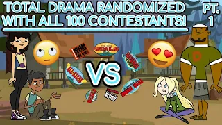 Total Drama Randomized with all 100 Contestants! 100th-75th