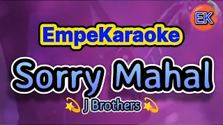 Sorry Mahal_J Brothers_ #KaraokeVersion