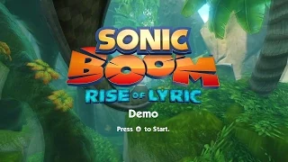 Sonic Boom: Rise of Lyric - Демо (Прохождение)