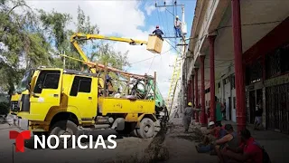 Cuba le pide ayuda a EE.UU. para paliar los daños por Ian | Noticias Telemundo