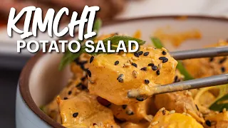 Kimchi Potato Salad: How to make this side dish for Korean BBQ
