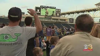 Union fans watch 2022 MLS Cup during watch party at Subaru Park