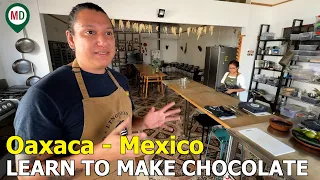 Oaxaca Mexico - Chocolate Making Class @ Vegan/Vegetarian Restaurant