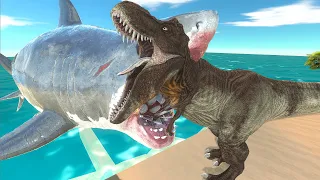 The journey of Walking With Dinosaurs T-Rex! - Animal Revolt Battle Simulator