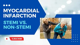 STEMI vs. non-STEMI (ST-elevation myocardial infarction) #shorts