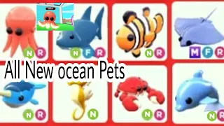 All Ocean Pet In Adopt Me Mega And Neon(some)