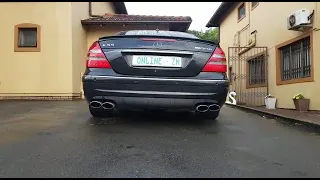 E55 AMG V8 2004 engine revs