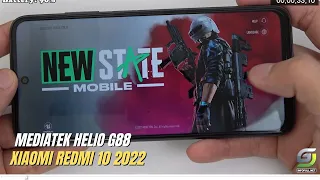 Xiaomi Redmi 10 2022 test game PUBG New State