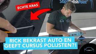 Rick bekrast auto en geeft cursus polijsten?!  - Stipt Polish Point