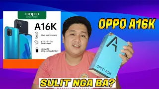 OPPO A16K Unboxing and Review |Camera and Gaming Test | SULIT NGA BA ?