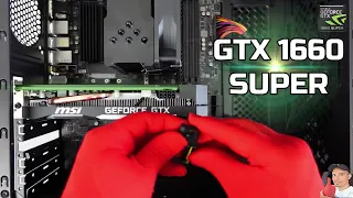 ⚡Geforce GTX 1660 Super 6GB GDDR6 ⚡ Unboxing Testing in 10 games 2022