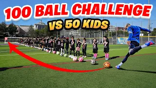 IMPOSSIBLE 100 BALL CHALLENGE!