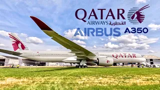 Qatar Airways A350-1000 REVIEW | COCKPIT, Cabin & Airframe