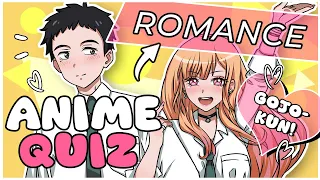 Anime OP quiz, romance edition !