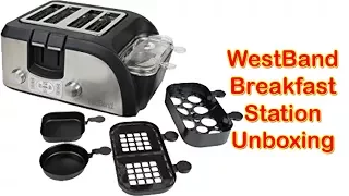 Westbend Stainless Steel Breakfast Station Unboxing