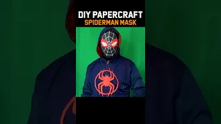 #diy paper #spiderman #mask