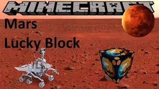 MARS LUCKY BLOCK - MINECRAFT 1.8.9 (MOD SHOWCASE)