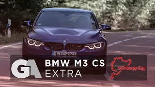 Driving my first lap on the Nordschleife w/ my girlfriend in the BMW M3 CS