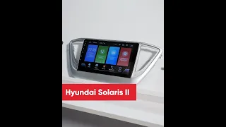 Магнитола на андроиде на Hyundai Solaris II