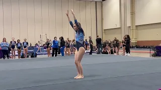 Level 4 floor routine 9.425 | Abby Wynalek